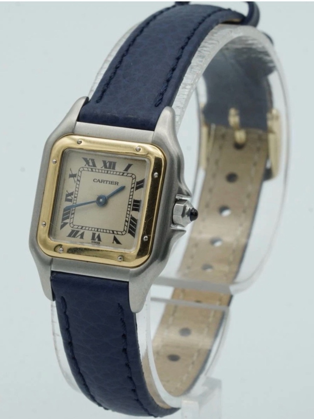 Cartier Panthère Cougar 1320 Steel & Gold Vintage Watch – 22mm – Authentic - Picture 3 of 8